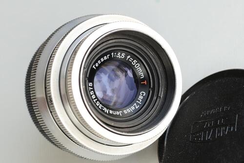 엑사 엑작타 마운트 렌즈 테사 50mm 3.5